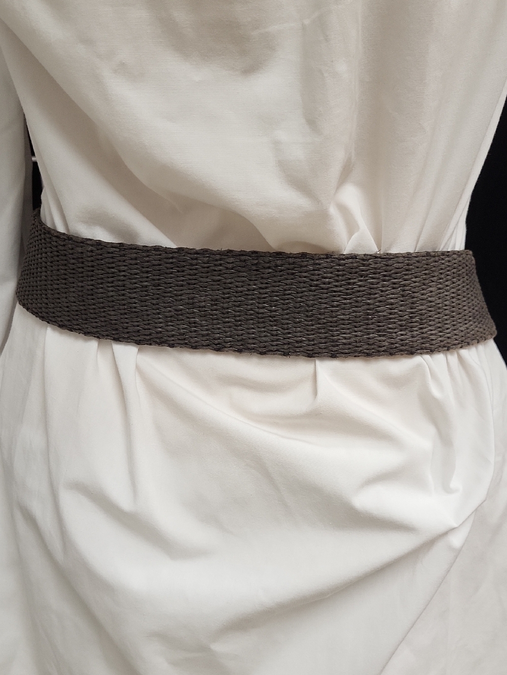 Blue Stone W/Rhinestones Buckle On Brown Belt. - Picture 7 of 11